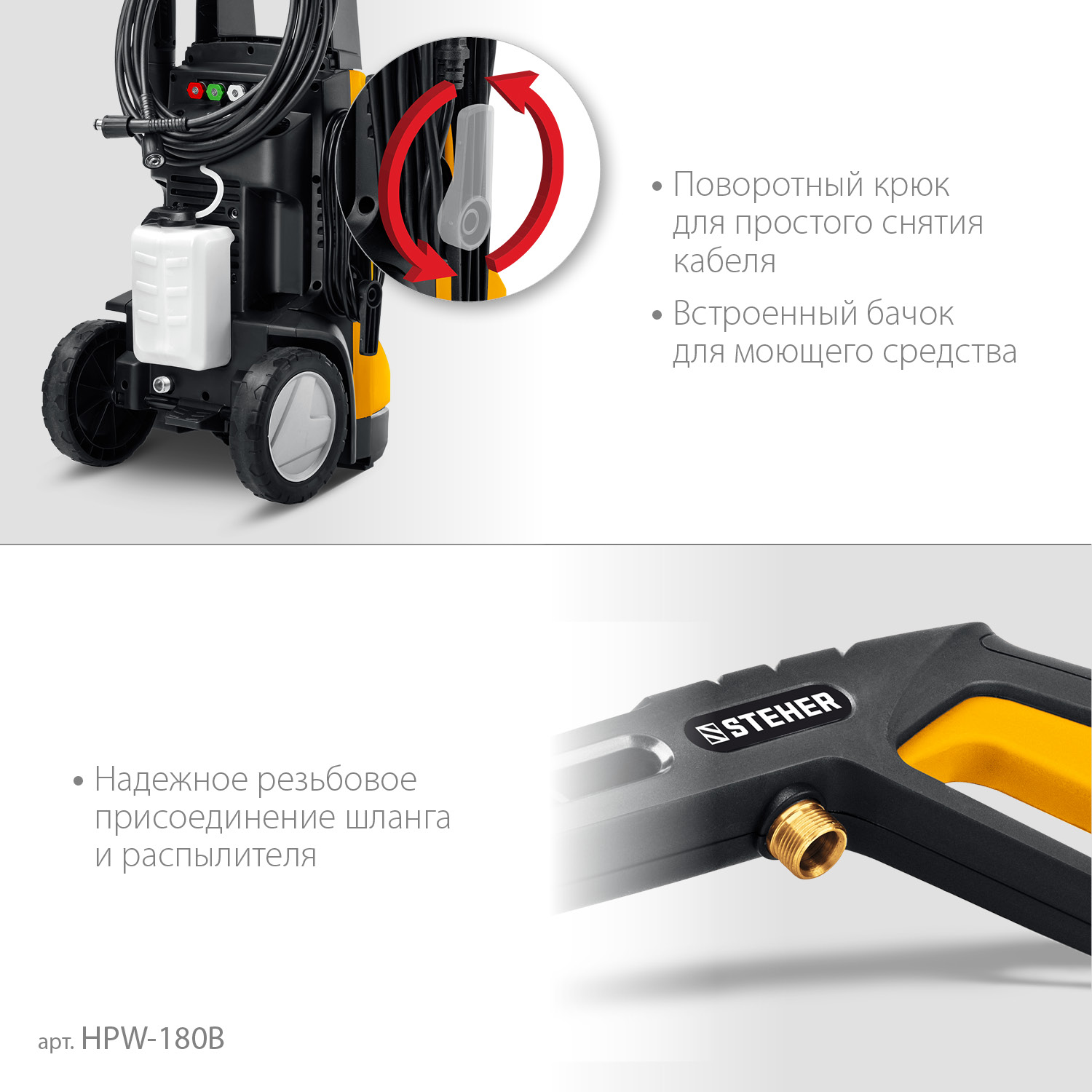 Мойка высокого давления HPW-180B