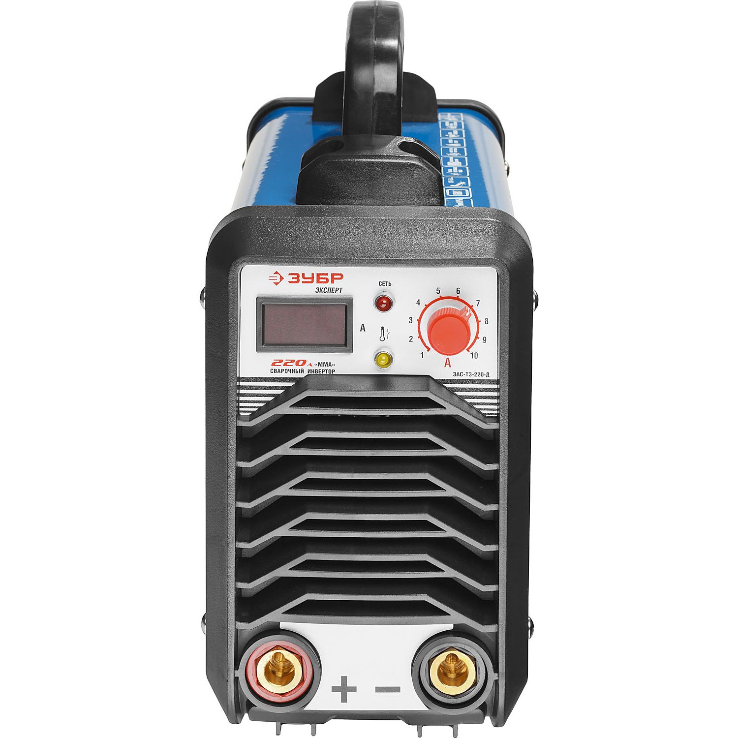 Сварочный инвертор с дисплеем, ММА ЗАС-Т3-220-Д