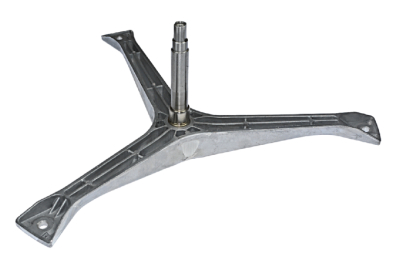 Крестовина барабана стиральной машины Samsung, лучи 23,7 см, вал 12,6 см, крепление под болт, код DC97-00124B, втулка из нержавейки